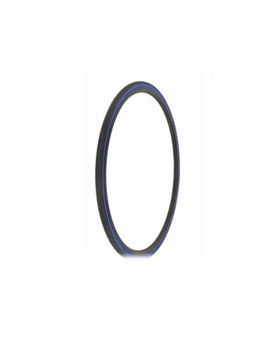Tire 700 x 25c Black/Blue Side Wall HF-187.
